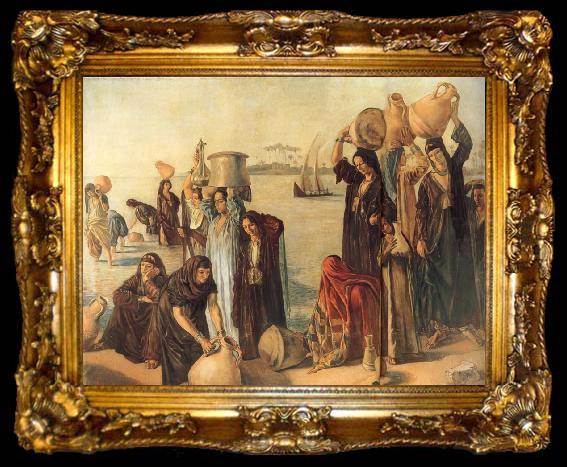 framed  Emile Bernard Vision of Egypt, ta009-2